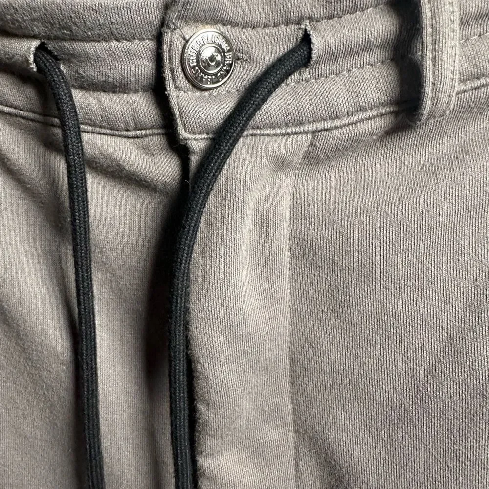 EUC True Religion Men’s Gray Sweatpants Casual Joggers - Size 2XL
